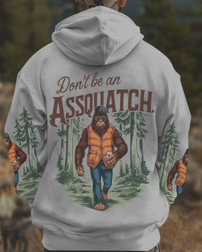 Don't Be An Assquatch – Personalized Bigfoot All Over Print Shirt