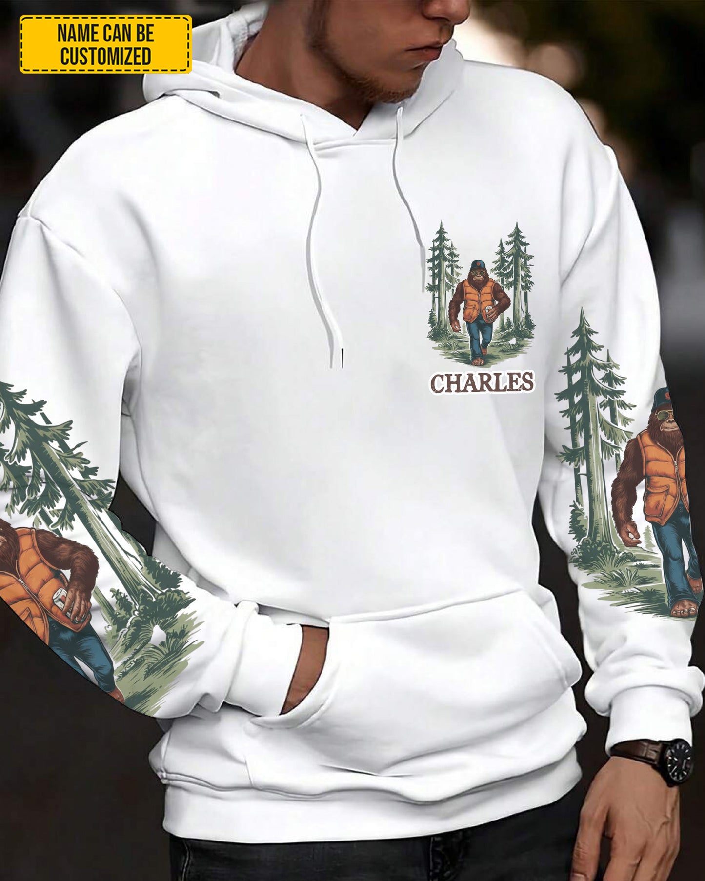 Don't Be An Assquatch – Personalized Bigfoot All Over Print Shirt