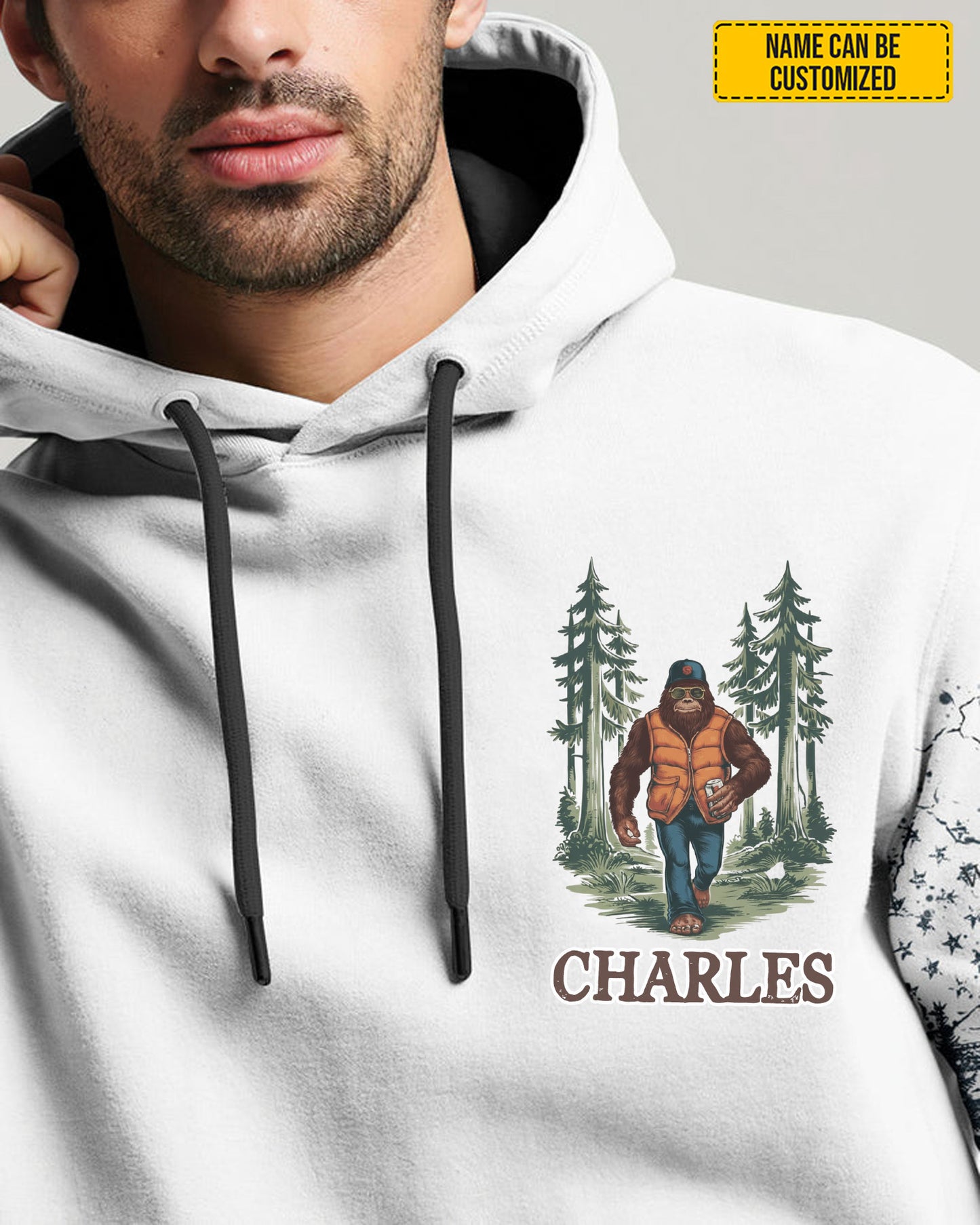 Don't Be An Assquatch – Personalized Bigfoot All Over Print Shirt