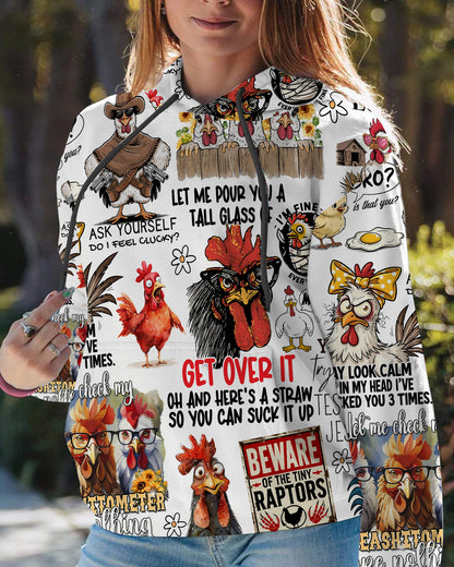 Funny Chicken - Chicken All Over Print
