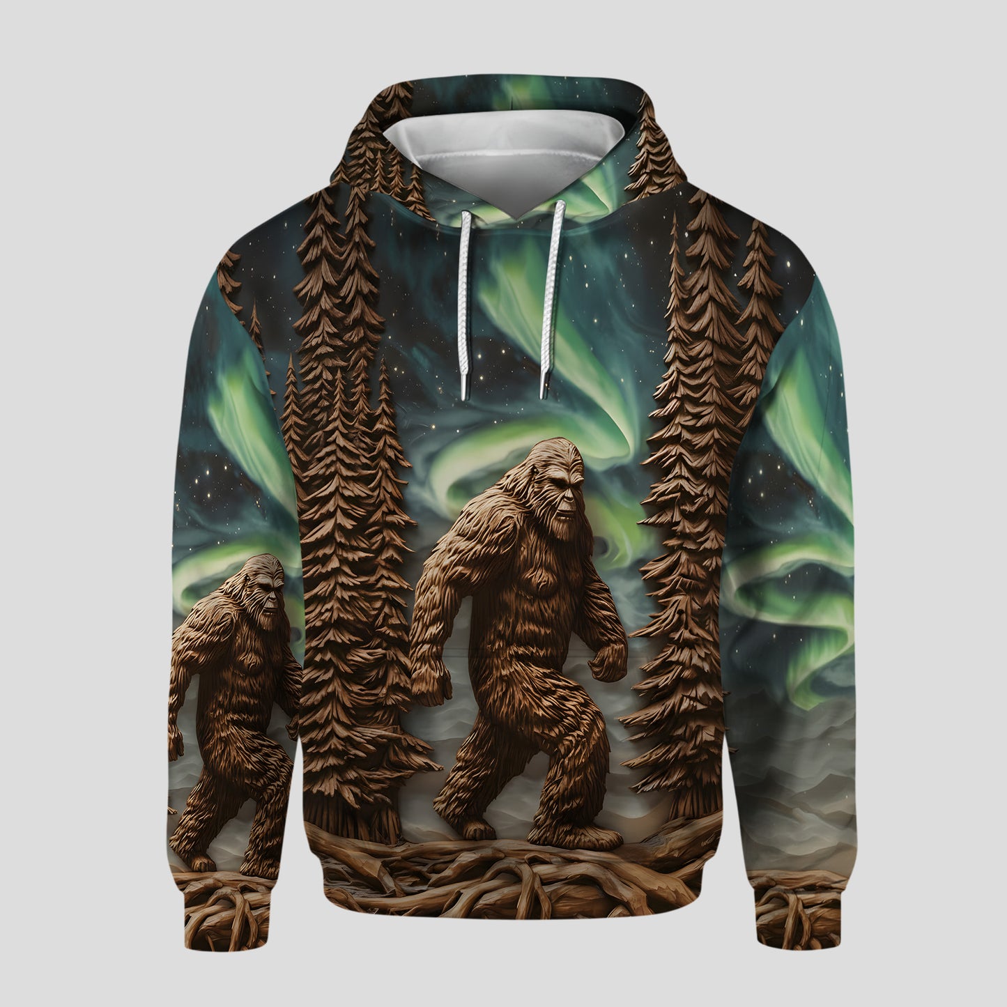 Bigfoot In Jungle – Personalized Hoodie and Sweatpants