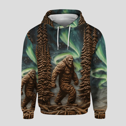 Bigfoot In Jungle – Personalized Hoodie and Sweatpants