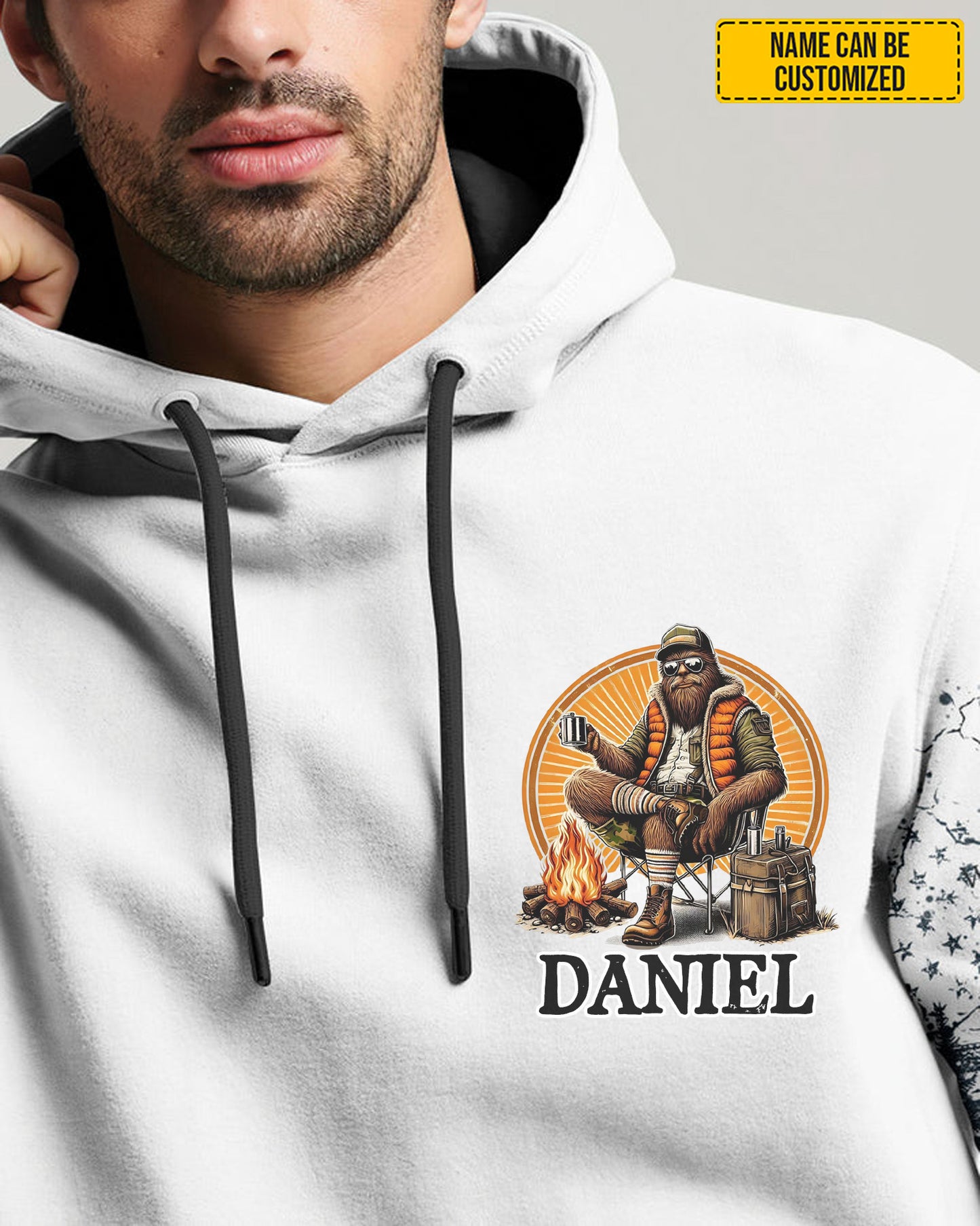 Fun Fact I Don't Care – Personalized Bigfoot All Over Print Shirt