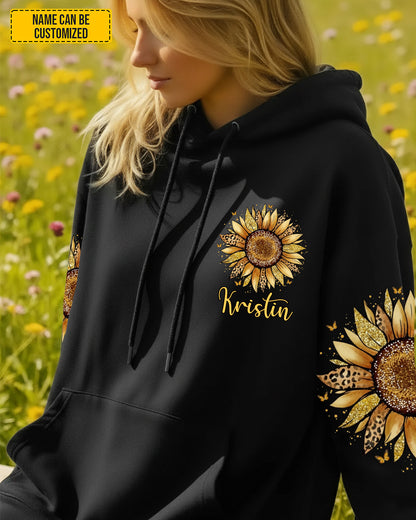 Be The Sunshine - Personalized Sunflower All Over Print Shirt