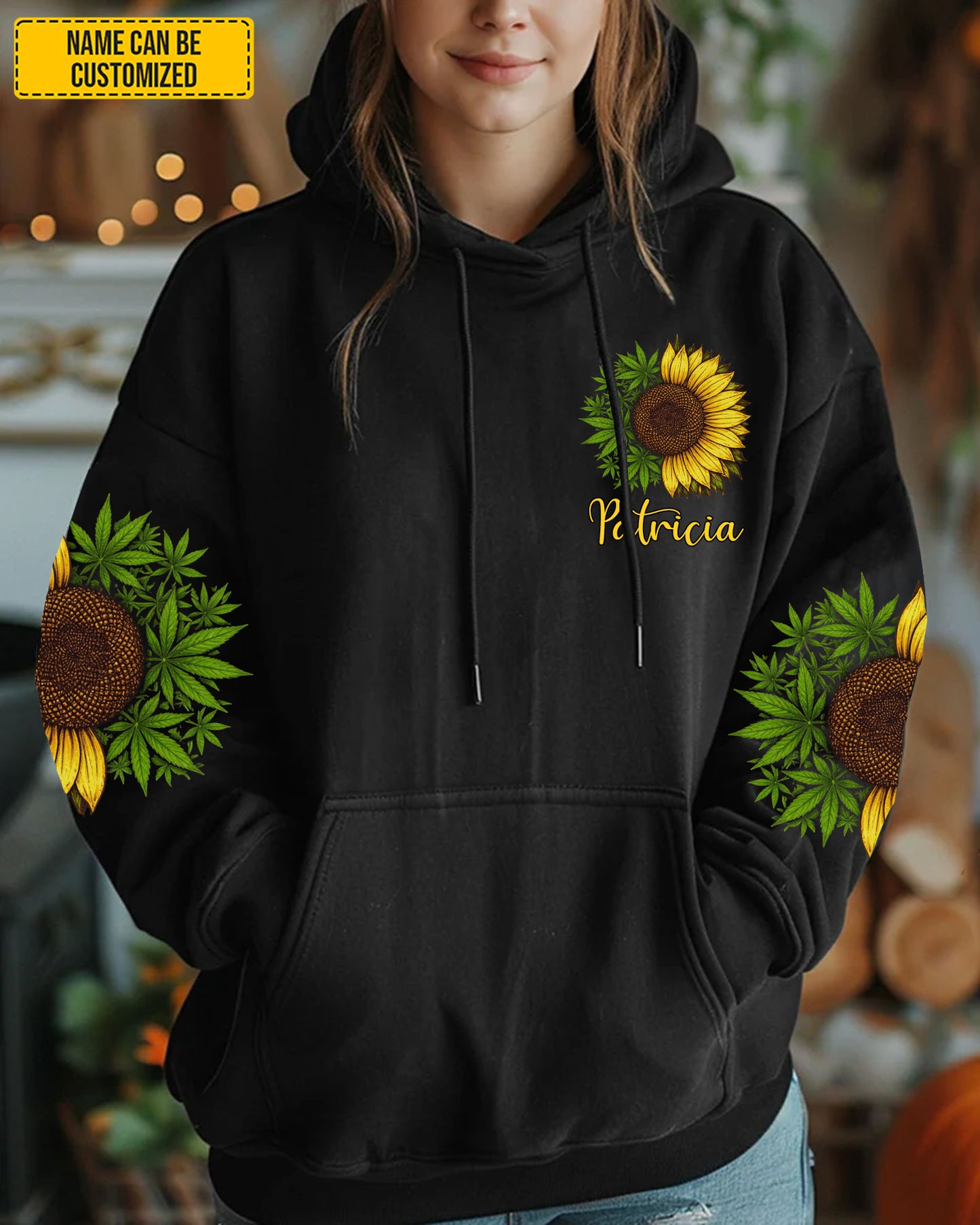 Just A Girl Who Loves Cannabis  - Personalized All Over Print Shirt