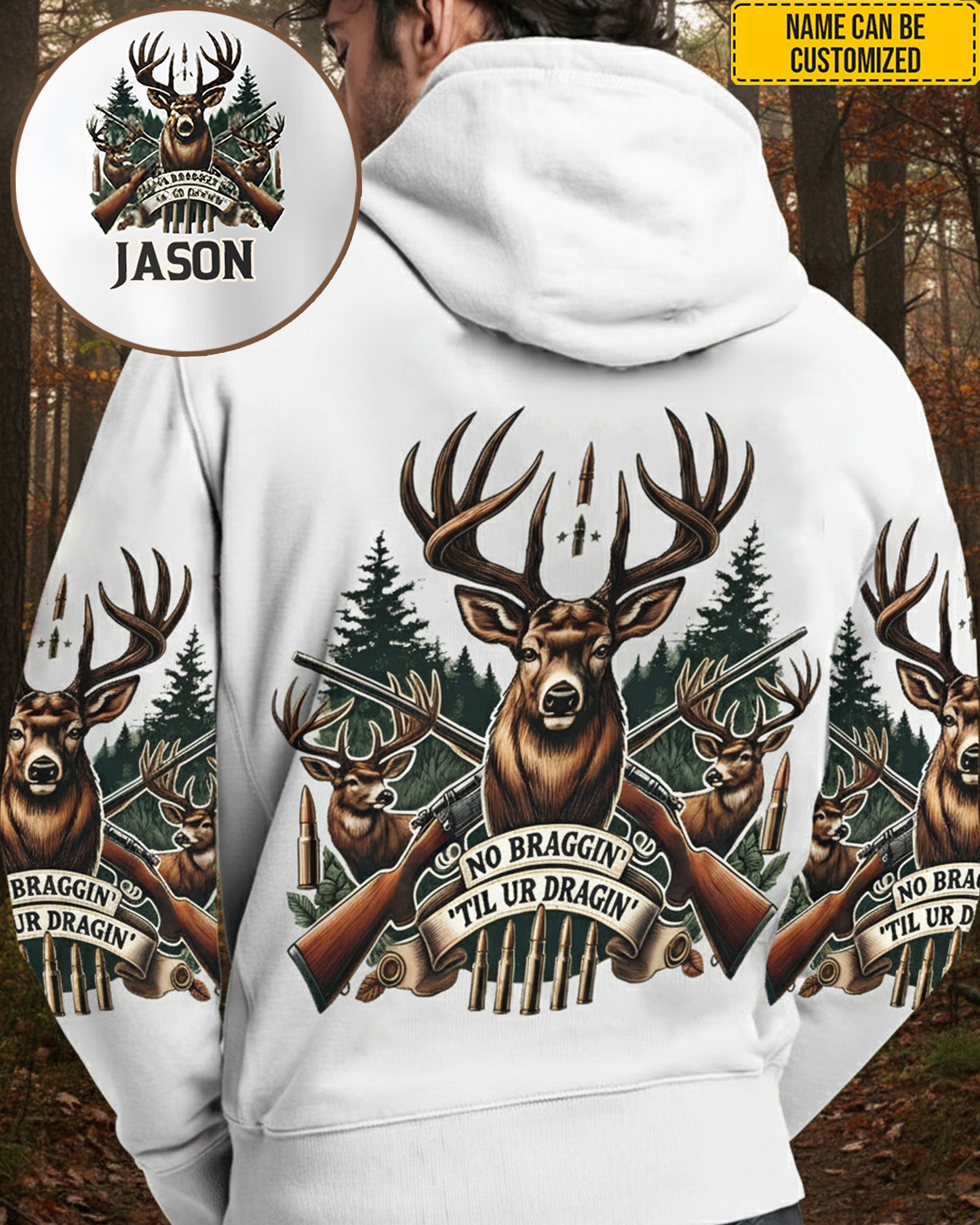 Trophy Hunter – Personalized All Over Print Shirt