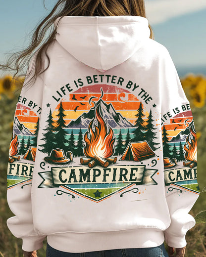 Personalized Life Is Better By The Campfire All Over Print Shirt