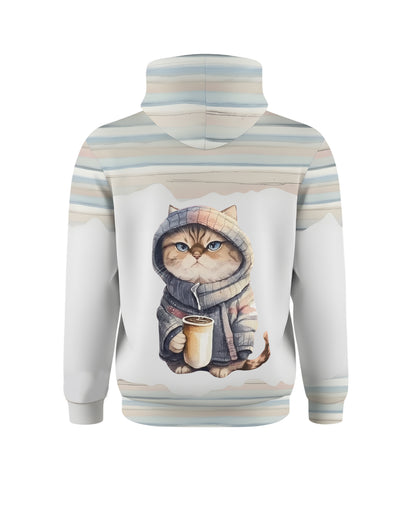 Cute Cat - Personalized Hoodie And Leggings