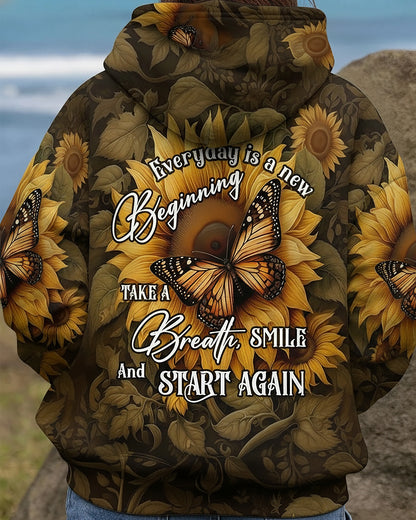 Beautiful Sunflower - Personalized All Over Print Shirt