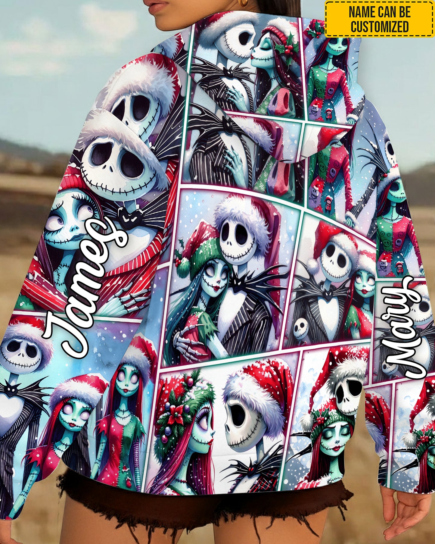 Couple love - Personalized Couple All Over Print Shirt