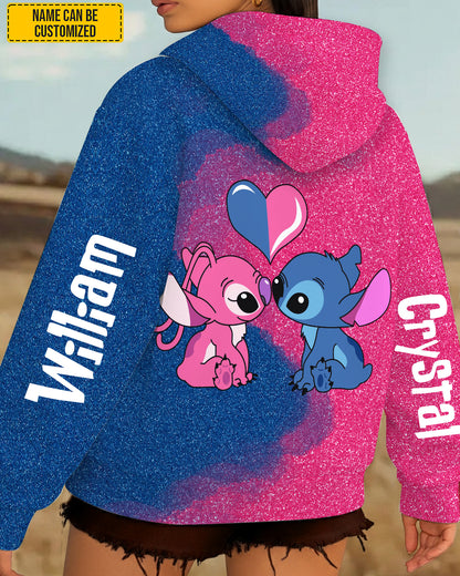 Couple Shirt - Personalized Couple All Over Print Shirt