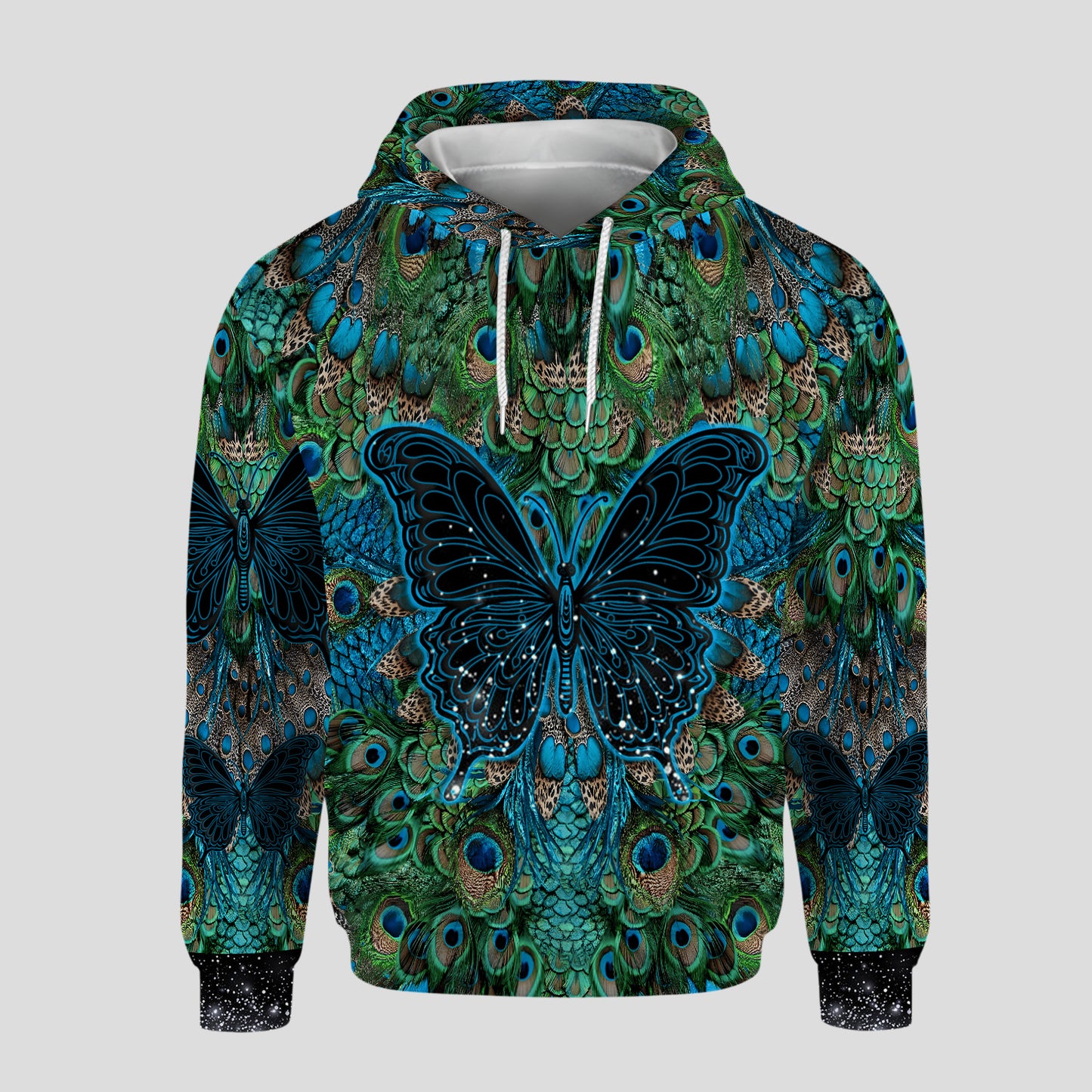 Butterfly Lace & Floral - Personalized Hoodie and Leggings