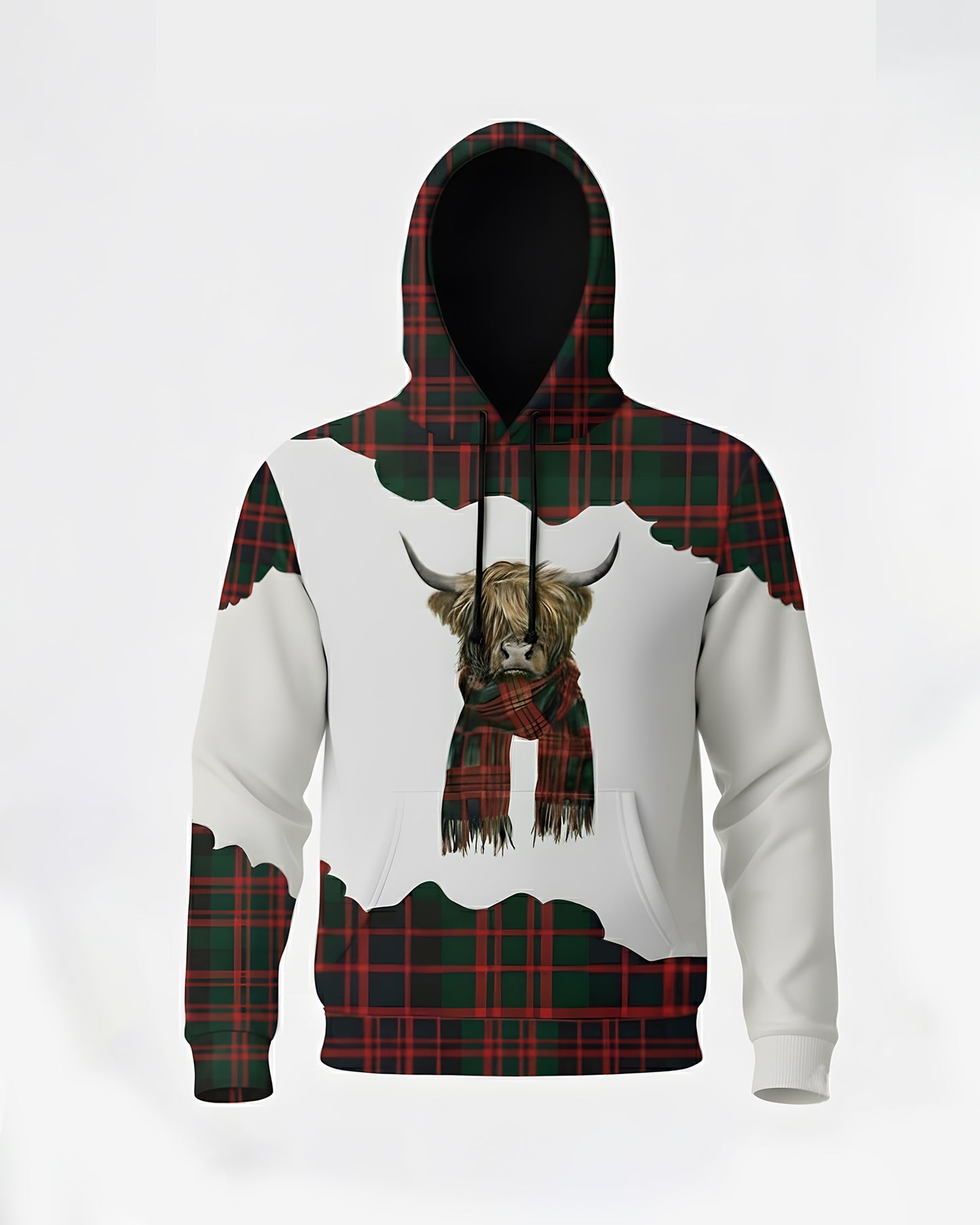 Cow Christmas - Personalized Hoodie And Leggings