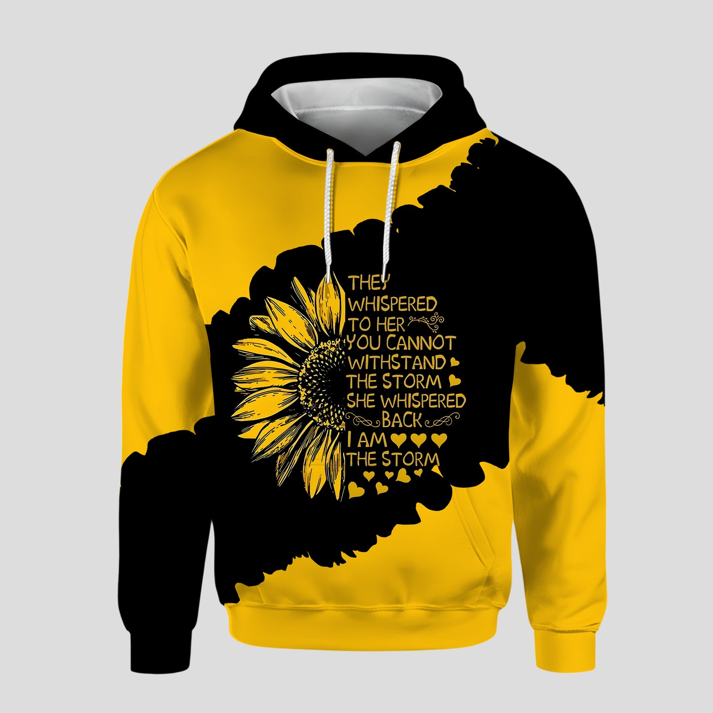 Beautiful Sunflower - Personalized Hoodie and Leggings