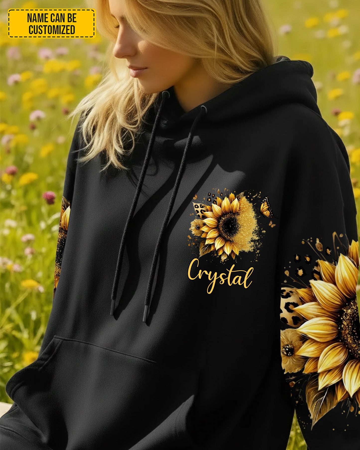 Sunflower Inspirational - Personalized Sunflower All Over Print Shirt