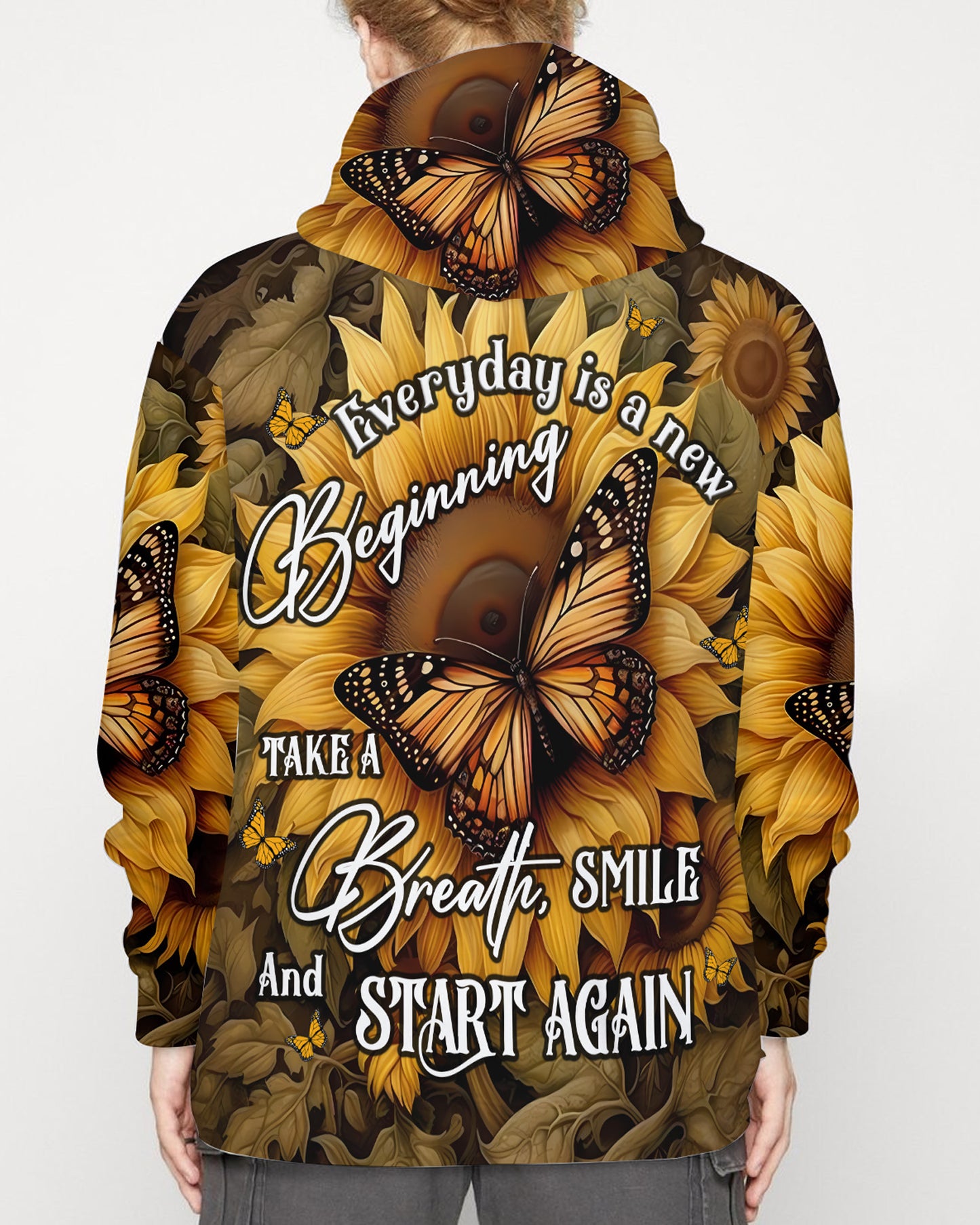 Beautiful Sunflower - Personalized All Over Print Shirt