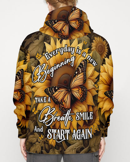 Beautiful Sunflower - Personalized All Over Print Shirt
