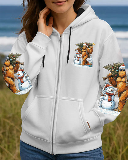 Merry Squatchmas – Personalized Sasquatch All Over Print Shirt