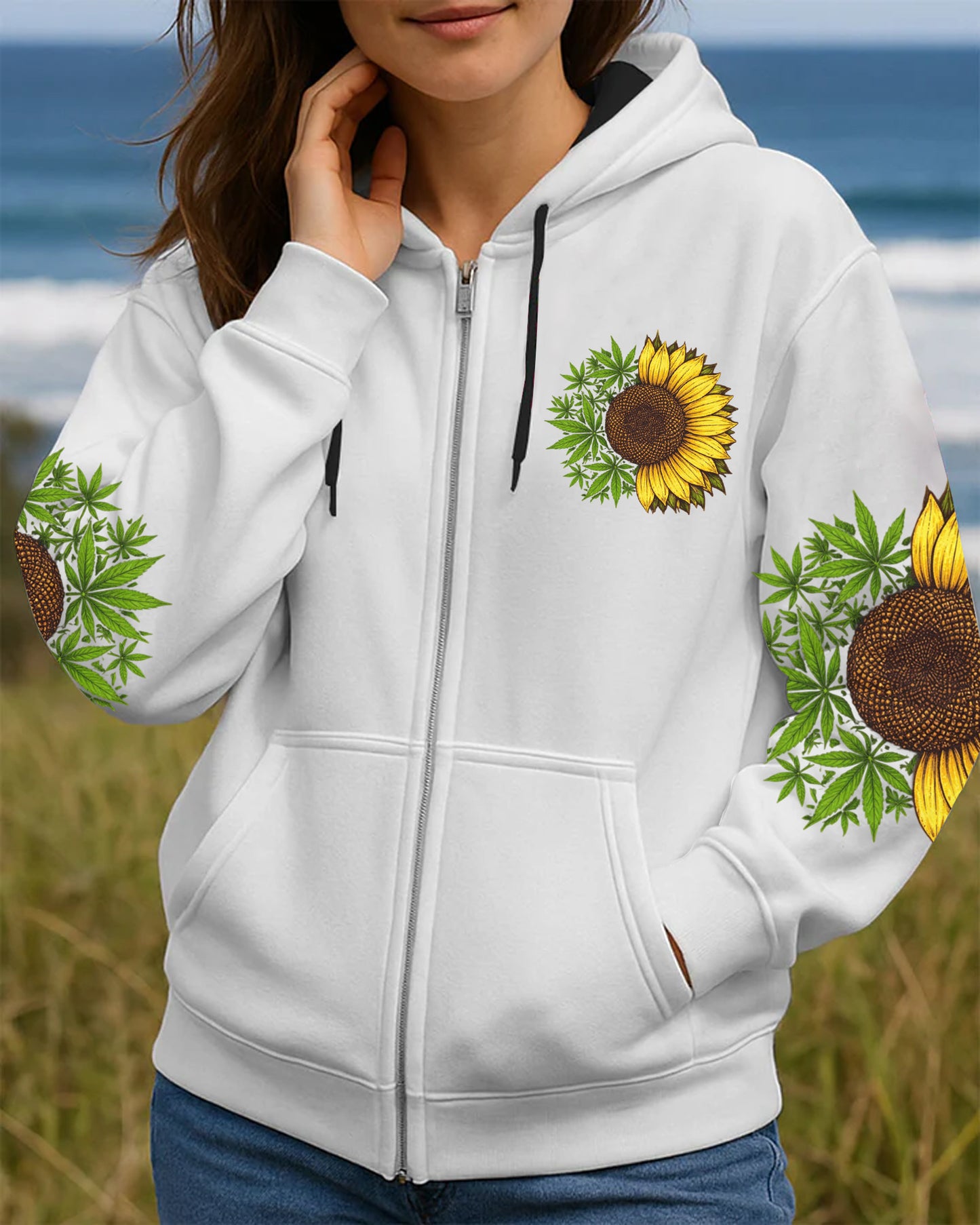 Just A Girl Who Loves Cannabis  - Personalized All Over Print Shirt