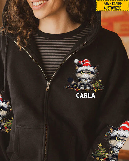 If I had anymore Christmas Spirit Cat - Personalize All Over Print