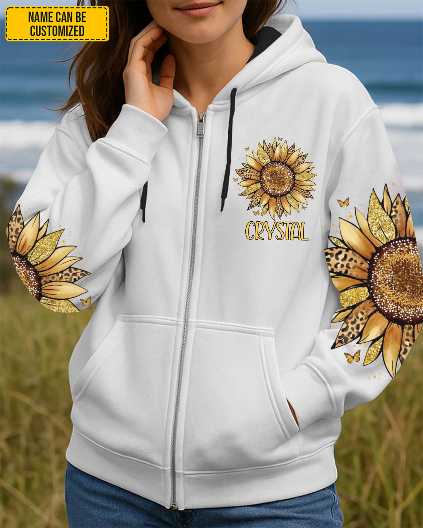 Sunflower Sunshine - Personalized Sunflower All Over Print Shirt