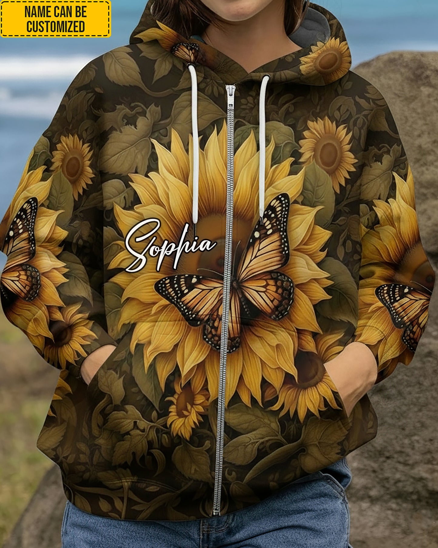 Beautiful Sunflower - Personalized All Over Print Shirt