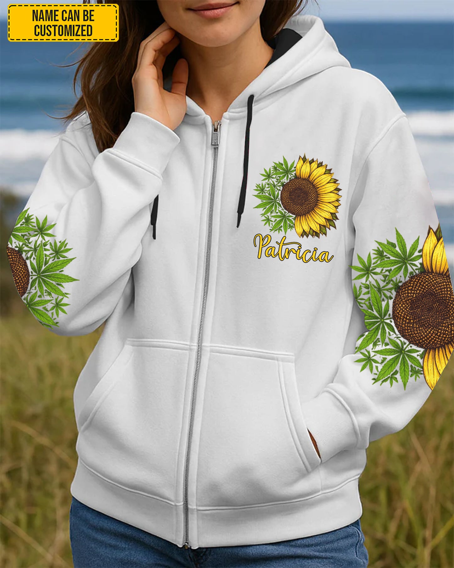 Just A Girl Who Loves Cannabis  - Personalized All Over Print Shirt