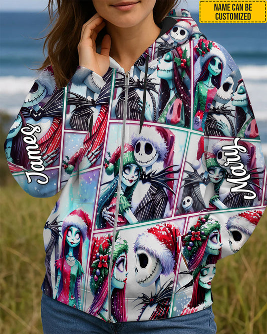 Couple love - Personalized Couple All Over Print Shirt