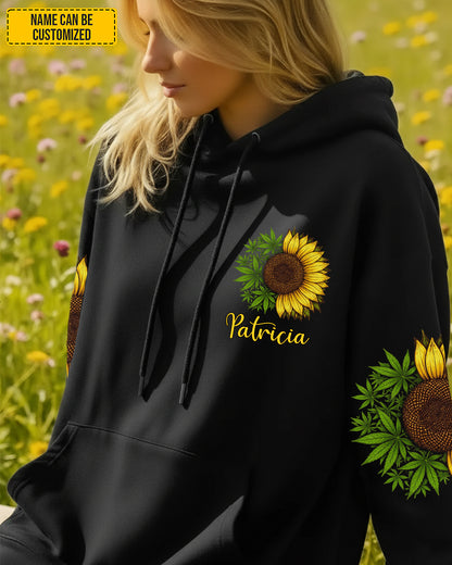 Just A Girl Who Loves Cannabis  - Personalized All Over Print Shirt