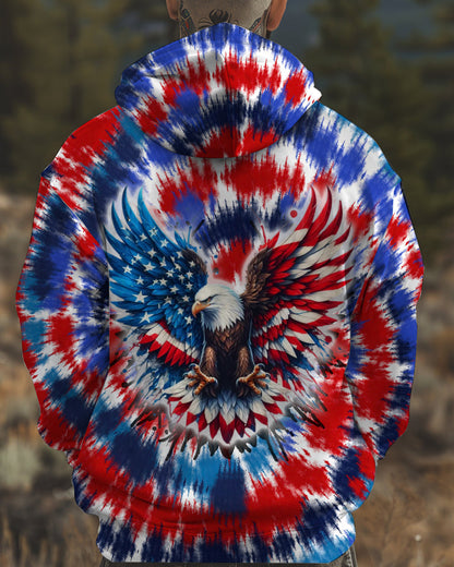 Eagle Patriotic - Personalized Eagle All Over Print Shirt