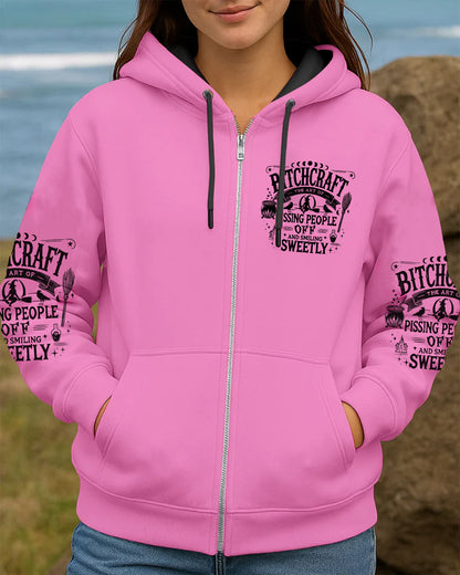 Bitchcraft All Over Print Shirt - The Art of Sass & Sweet Revenge