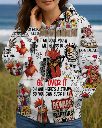 Funny Chicken - Chicken All Over Print