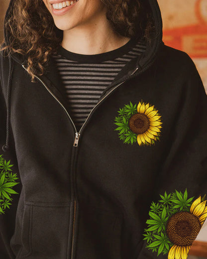 Just A Girl Who Loves Cannabis  - Personalized All Over Print Shirt