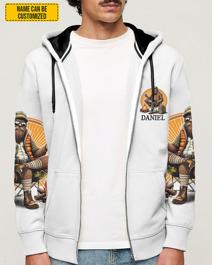 Fun Fact I Don't Care – Personalized Bigfoot All Over Print Shirt