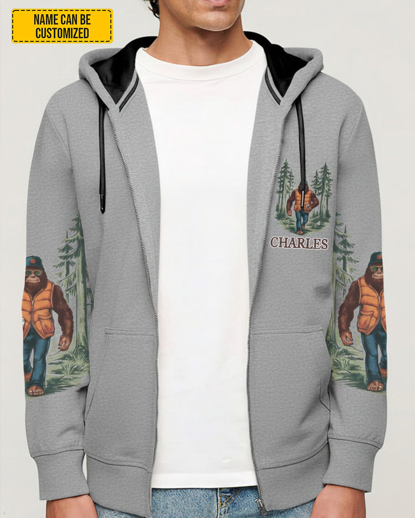 Don't Be An Assquatch – Personalized Bigfoot All Over Print Shirt