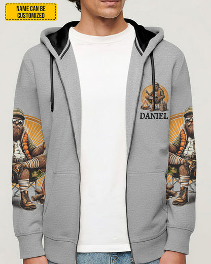 Fun Fact I Don't Care – Personalized Bigfoot All Over Print Shirt