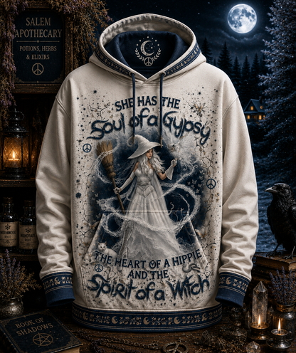 SPIRIT OF A WITCH HALLOWEEN ALL OVER PRINT – Witchy Halloween Shirt