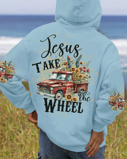 Jesus Take The Wheel - Personalize All Over Print