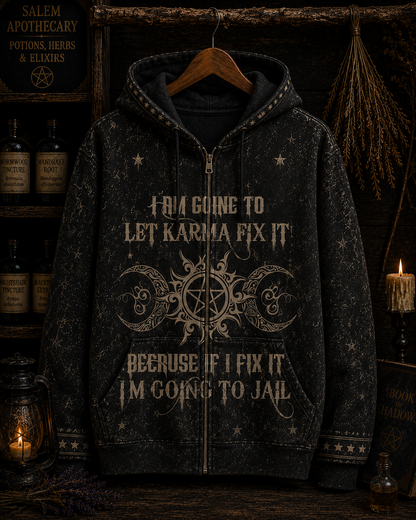 Let Karma Fix It Witch Shirt – The Perfect Gift for Witches