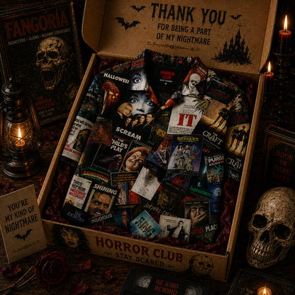 Horror Movie Legends Collage Hawaiian Shirt – Classic Scary Movie Gift for Horror Fans Version 3