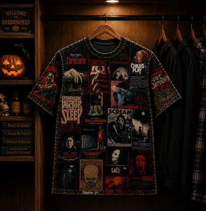 Horror Lover - Classic Legends All Over Print Shirt Version 1