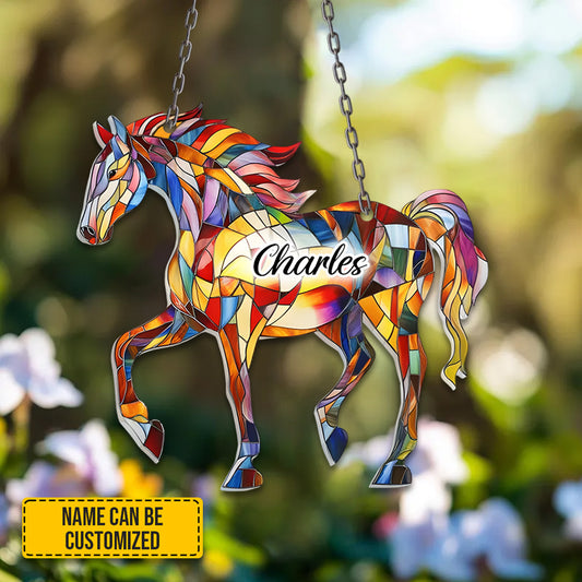 Horse Arcylic Window Hangings - Decor Home