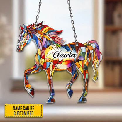 Horse Arcylic Window Hangings - Decor Home