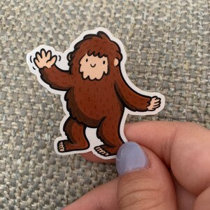 Mini Bigfoot Stickers