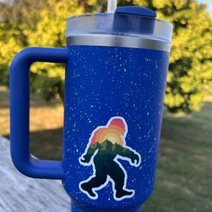 Colorful Bigfoot Adventure Stickers