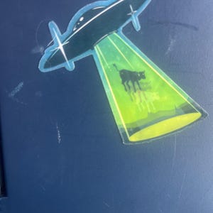 UFO Sticker