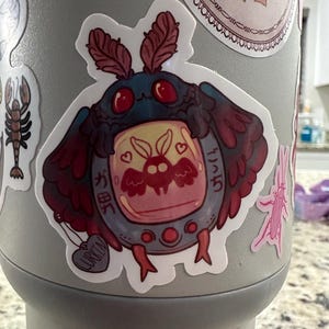 Mothmagotchi Sticker