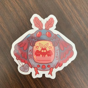 Mothmagotchi Sticker
