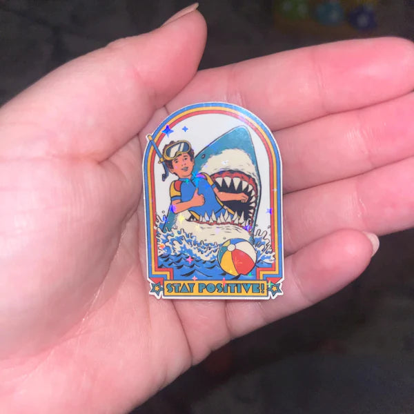 Stay Positive Sticker
