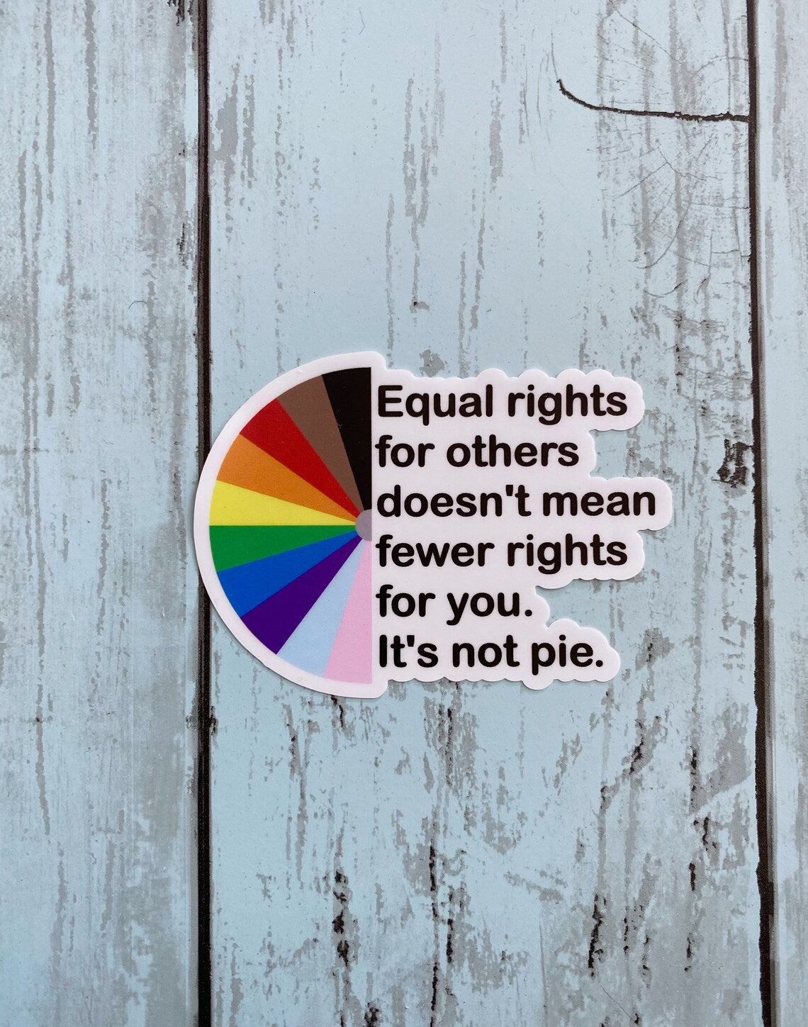 Equality Sticker - LGBTQ+ Pride Sticker